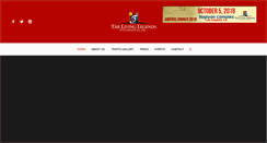 Desktop Screenshot of livinglegendsfoundation.com